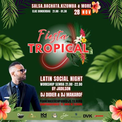 Fiesta Tropical Tilburg Latin Social Night: Fiesta Tropical Tilburg te Tilburg