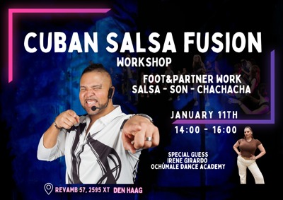 Cuban Salsa Fusion Musicality Workshop ( Cuban Son, Salsa and Chachacha ): salsamania.nl te Rotterdam