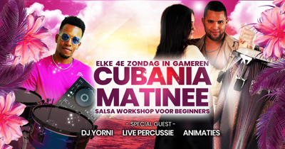 Salsa Matinee met workshop voor beginners: Cubanía Nederland te Gameren