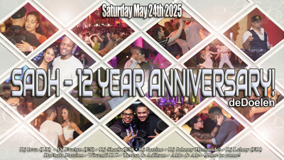 SADH - 12 Year Anniversary!: Salsa aan de Haven te Rotterdam