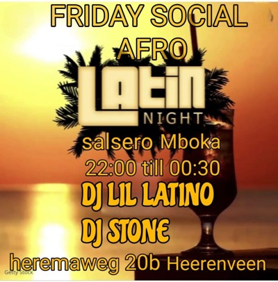 Friday Night Social Dancing @Salseromboka.nl: Salsero Mboka Dancing Centre te Heerenveen