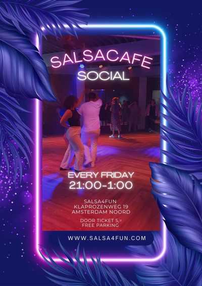 Vrijdag - Viernes - Vrijdag SalsaCafe: Salsa4Fun Amsterdam te Amsterdam