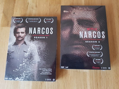 Narcos seizoen 2 op DVD en Blu-Ray .