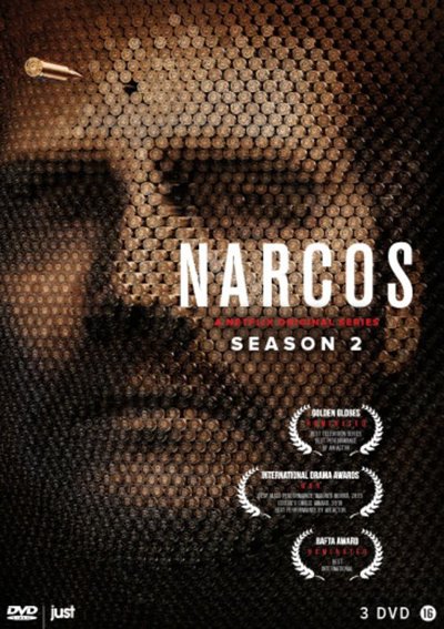 Narcos Seizoen 1&2 op DVD.