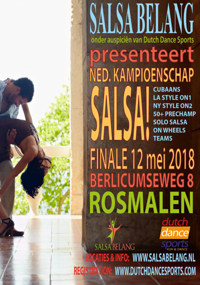 Finale DDS Nederlands Kampioenschap Salsa.