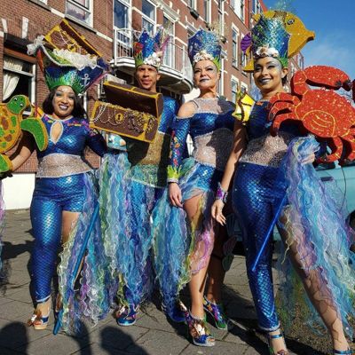 Bin Bo Bula Adenter op Zomercarnaval Rotterdam.