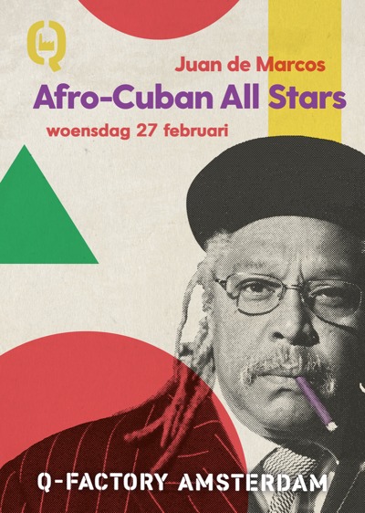 Afro Cuban All stars naar Amsterdam.