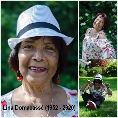 Lina Domacassé overleden.