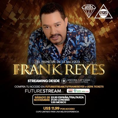 Live stream Frank Reyes op 28 november.