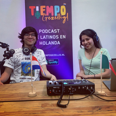 El talentoso joven cantautor mexicano / holandés Sander Siegers en el podcast Tiempo Gezellig.