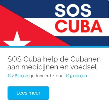 Update: Donaties voor Cuba.